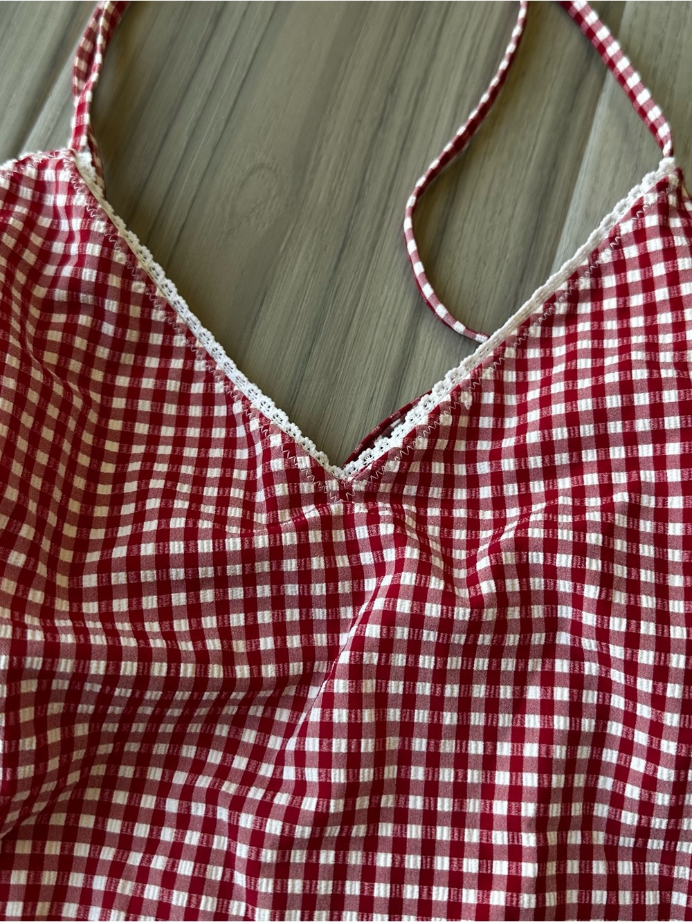 Lovers and Friends Ruby One Piece Red Gingham - Picture 4 of 6